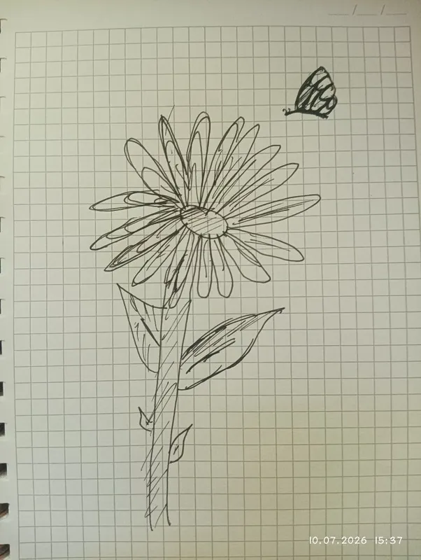 Рисую цветы/растения 2