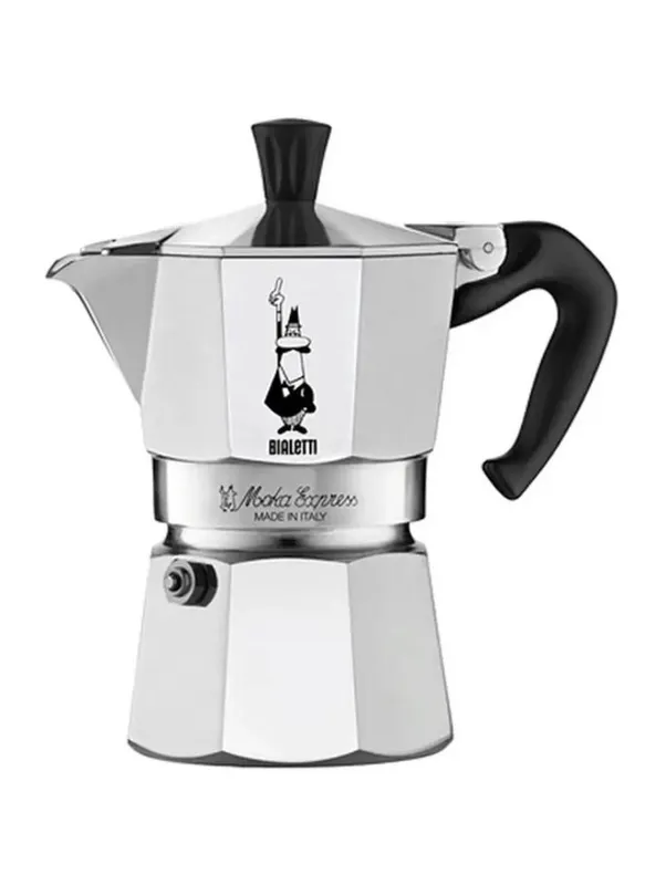 Гейзерная кофеварка Bialetti made in italy 3 чашка — фото 4