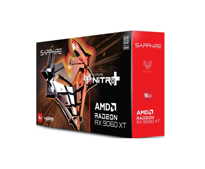 - Видеокарта Sapphire Nitro+ AMD Radeon RX 9060 XT GAMING OC 16GB 4 - Видеокарта Sapphire Nitro+ AMD Radeon RX 9060 XT GAMING OC 16GB 4