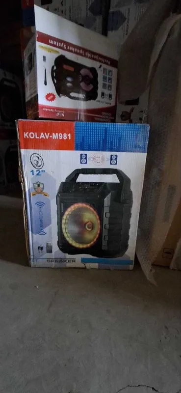 DJBluetooth kalonka karaoke va USB FM qo‘llovchi kuchli ovozli speaker