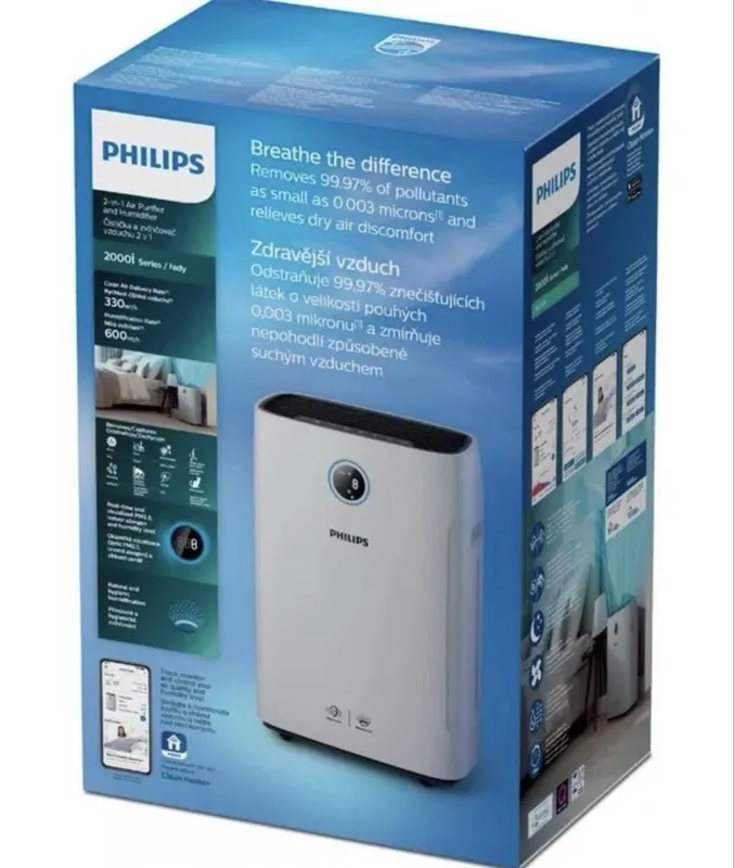 Очиститель 2в1 Увлажнитель воздуха Philips AC2726 65 квм — фото 1