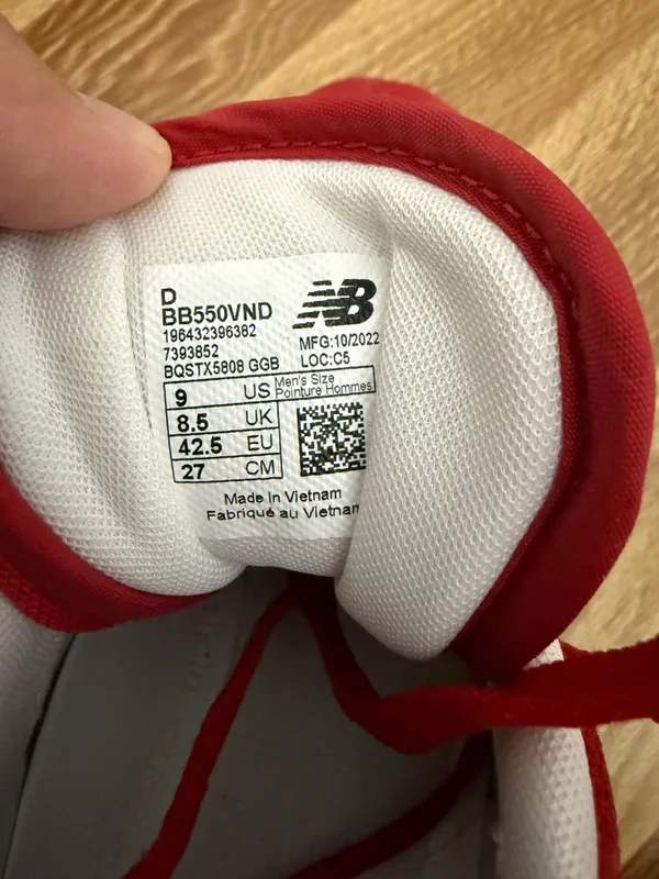Кроссовки New Balance 550 — фото 4