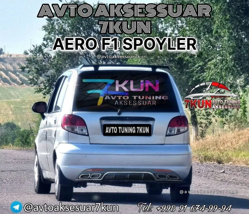 MATIZ AERO F1 SPOYLER — фото 1