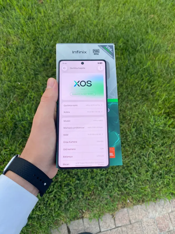 Infinix note 50 Pro (24/256) ideal 1 oylik telfon — фото 2 Infinix note 50 Pro (24/256) ideal 1 oylik telfon — фото 2