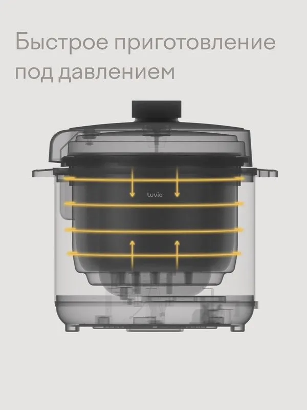 Мультиварка-скороварка 6л для приготовления под давлением 2 Мультиварка-скороварка 6л для приготовления под давлением 2
