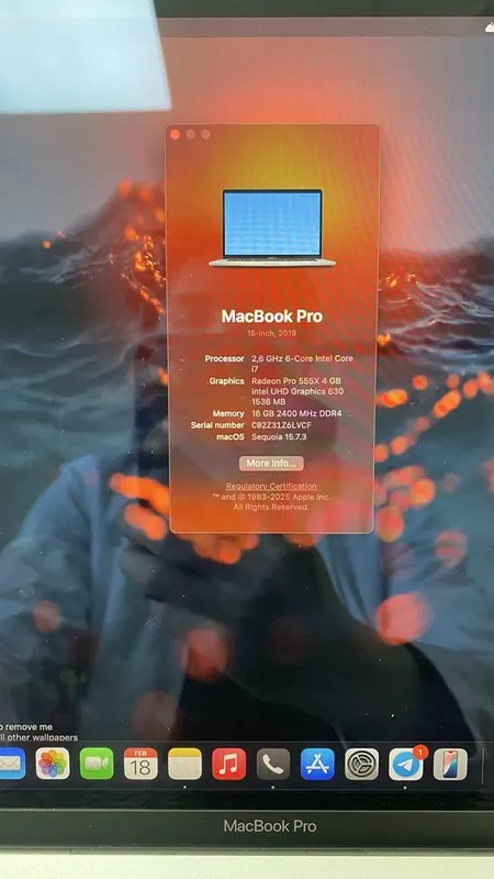 Mac Pro 2019 corei7 Mac book 5