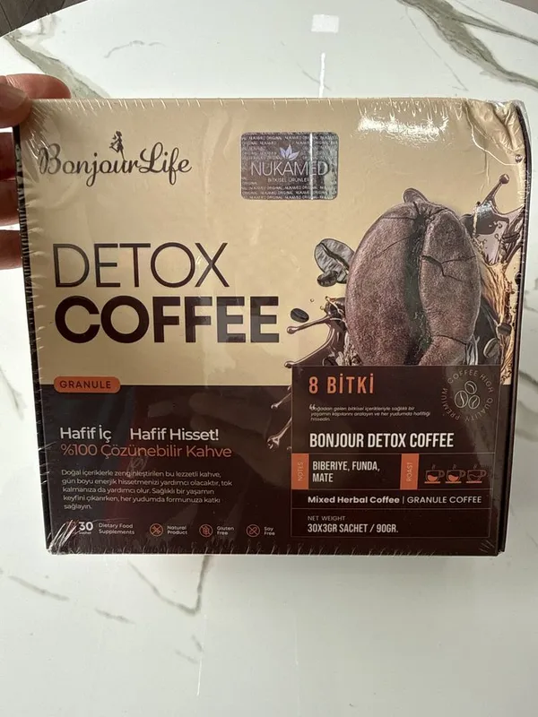 Ozish uchun yordam beradigan detox choy va kofe