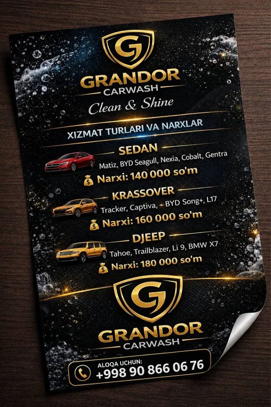 Vezivnoy moyka. GRANDOR CARWASH 1 Vezivnoy moyka. GRANDOR CARWASH 1