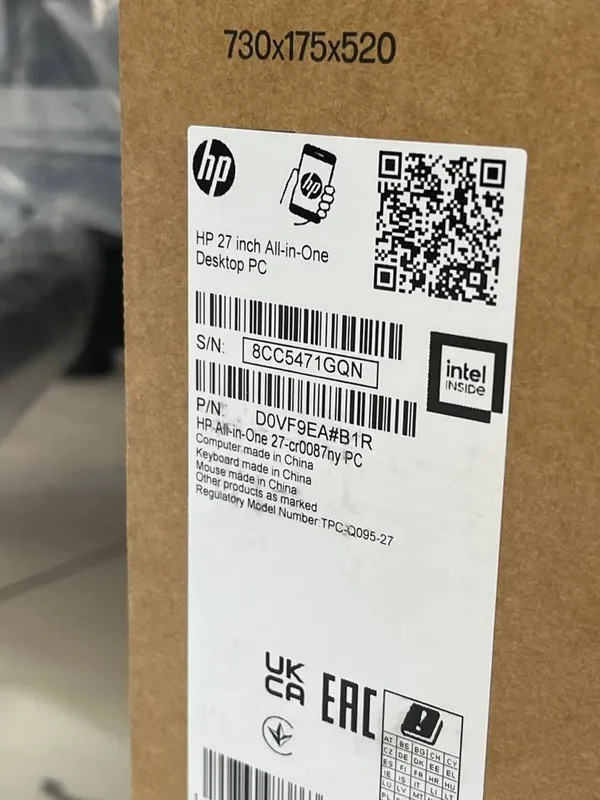 Моноблок HP белого цвета 1 Моноблок HP белого цвета 1
