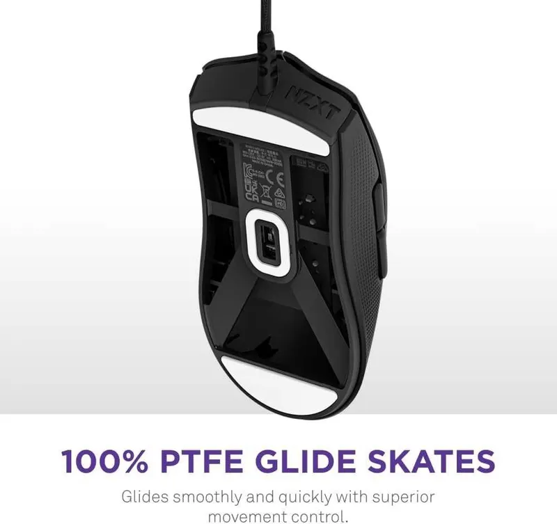 Gaming Mouse - NZXT Lift 2 Ergo Black Игровая проводная мышка