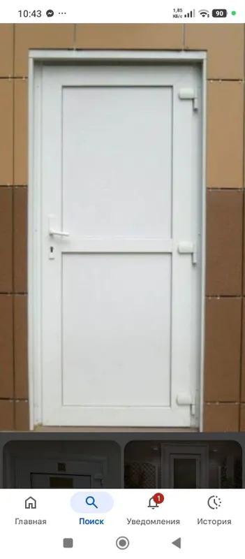 Пластиковые дверь — фото 1