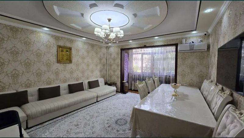 Продаётся 4-комнатная квартира (французская планировка), 94 м², 2/9, Шайхантахурский район — фото 3