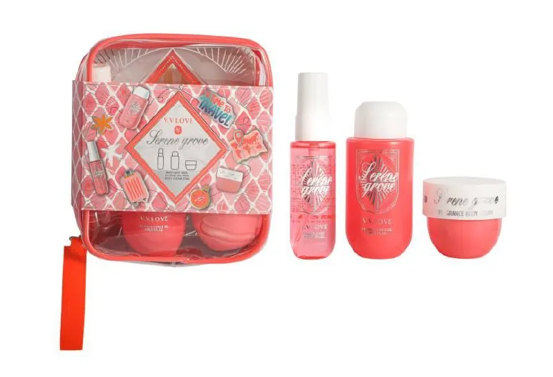 "V.V. LOVE" brendiga tegishli "TRAVEL KIT" to‘plami
