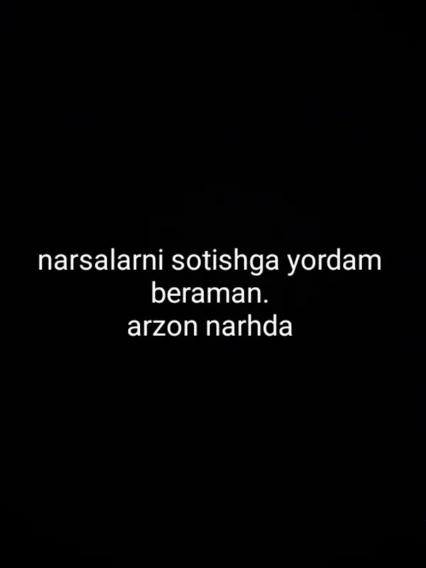 sotishga yoki sotib olishga yordam beraman 2