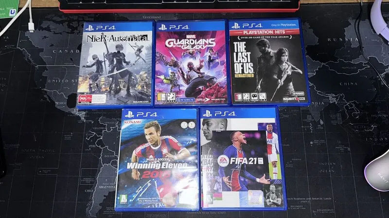 play station 4 disklar