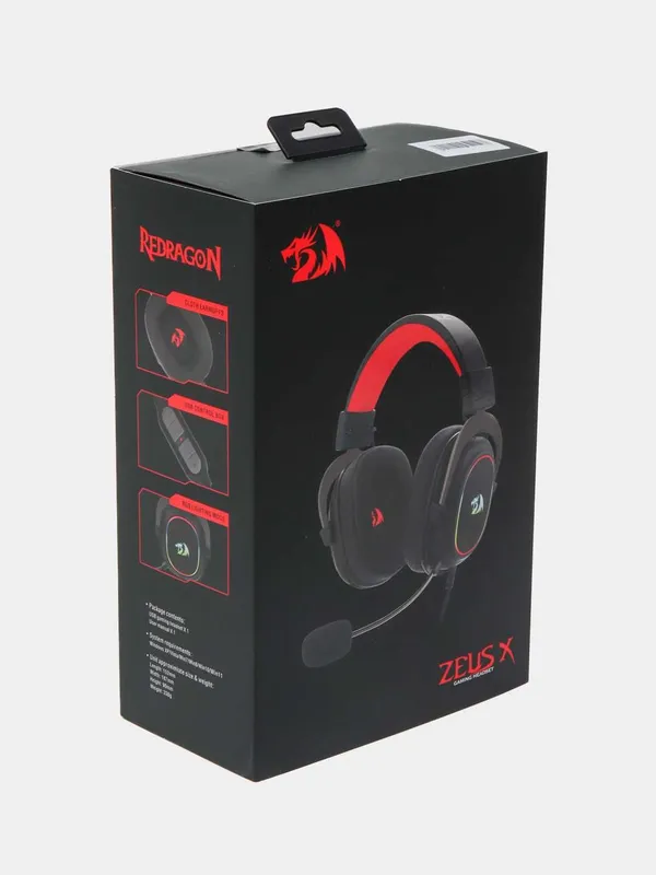 REDRAGON ZEUS X H510 RGB - 7.1 самые современные игровые наушники