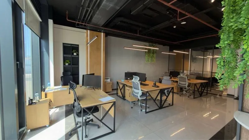 Nest one С блок офис 85кв.м с арендатором 3.300 у.е. — фото 3