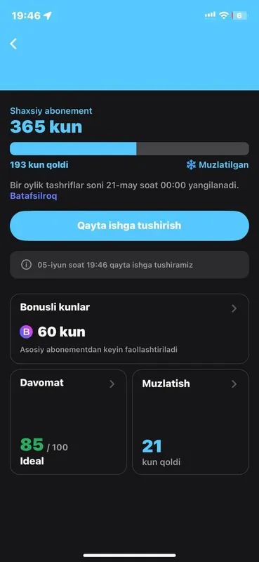 1fit abonement sotiladi
