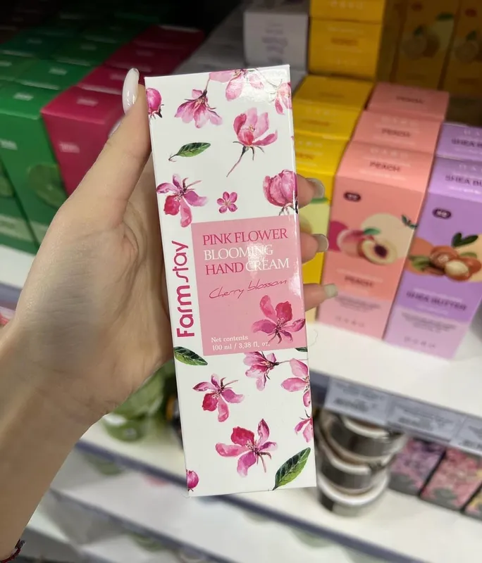 Farm Stay Pink Flower Hand Cream 1 Farm Stay Pink Flower Hand Cream 1