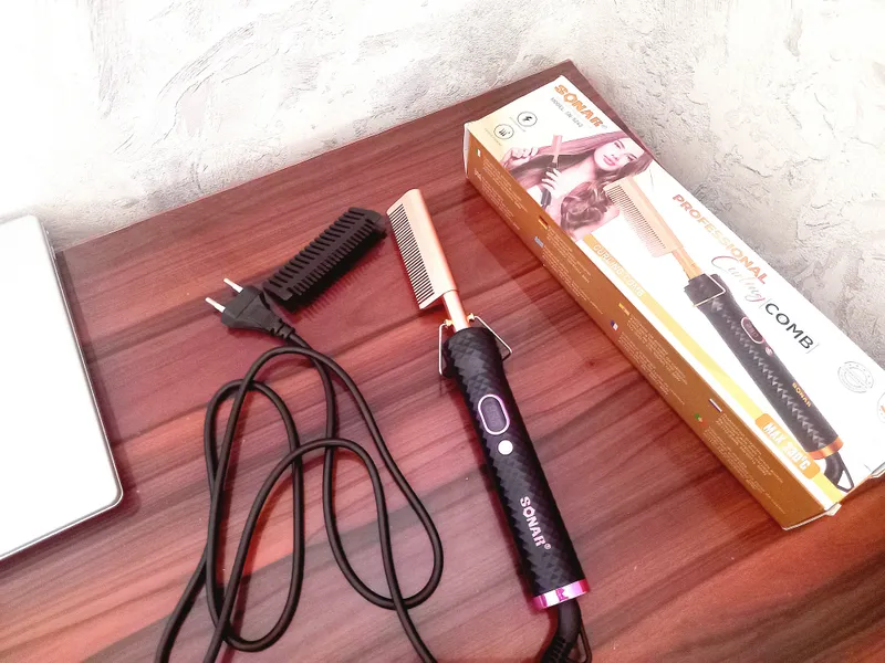 Sonar dan Professional Curling Comb утюжок-расчёска для волос 1 Sonar dan Professional Curling Comb утюжок-расчёска для волос 1