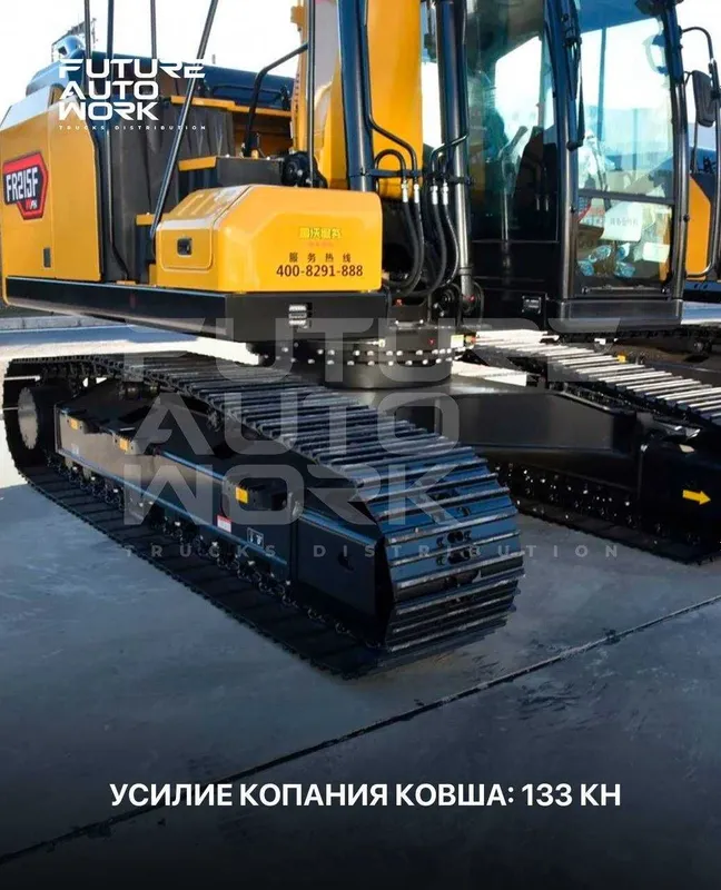 Экономичный и мощный гусеничный экскаватор Lovol FR215F — фото 3 Экономичный и мощный гусеничный экскаватор Lovol FR215F — фото 3