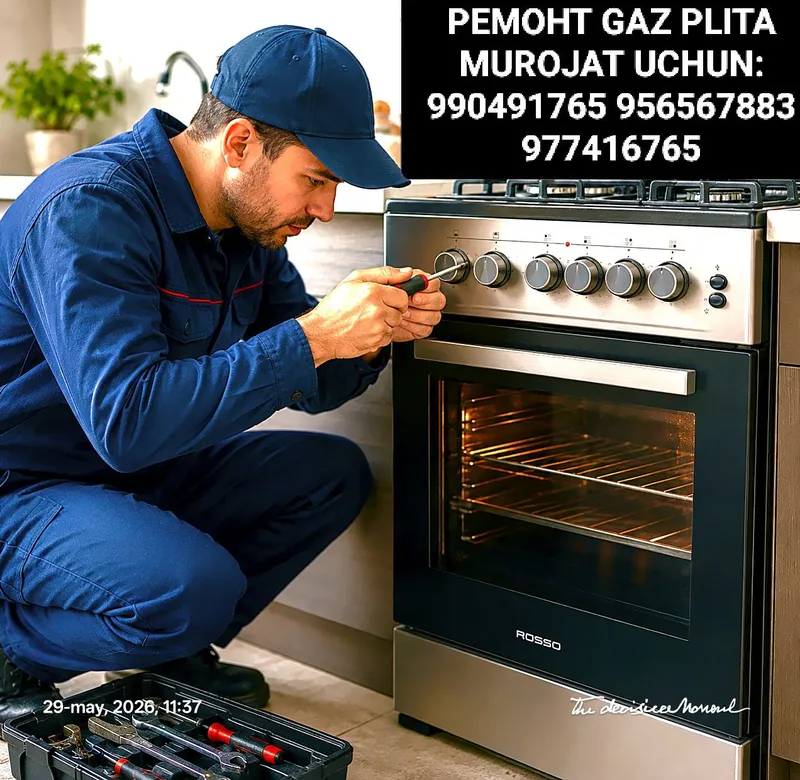Gaz plita Remont