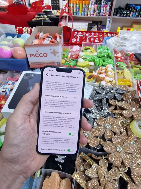 IPhone 13. 128GB. Emkost 100% yangi telefon — фото 1