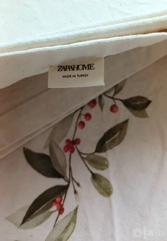 1 OKTYABRGACHA! Zara Home dasturxoni, Turkiya, zig‘ir va paxta aralashmasi 4 1 OKTYABRGACHA! Zara Home dasturxoni, Turkiya, zig‘ir va paxta aralashmasi 4