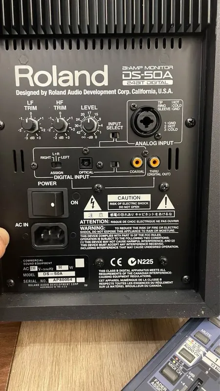 Студийные мониторы Roland DS-50A 24-бит / 96 кГц (договорная) — фото 2
