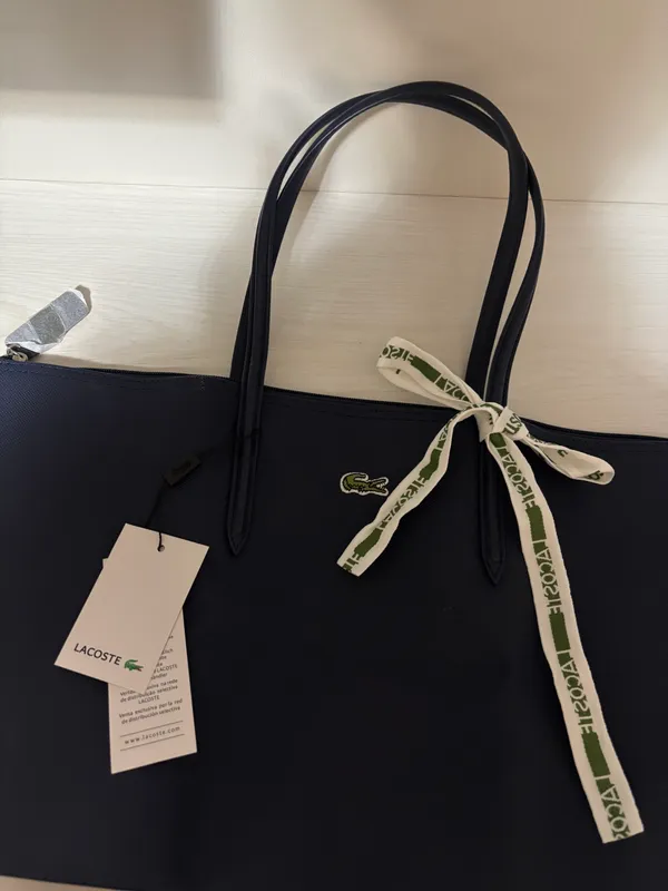 Lacoste sumkasi, to‘q ko‘k 1