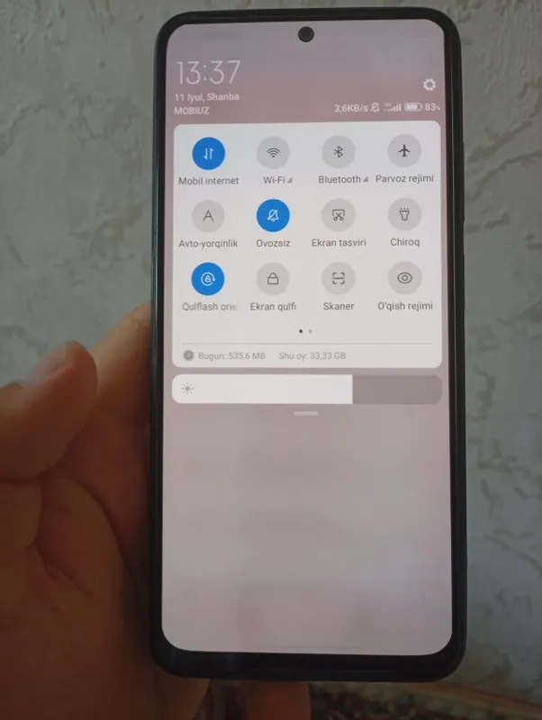 Redmi note 10S karopka dokument holati 10/9 5 Redmi note 10S karopka dokument holati 10/9 5