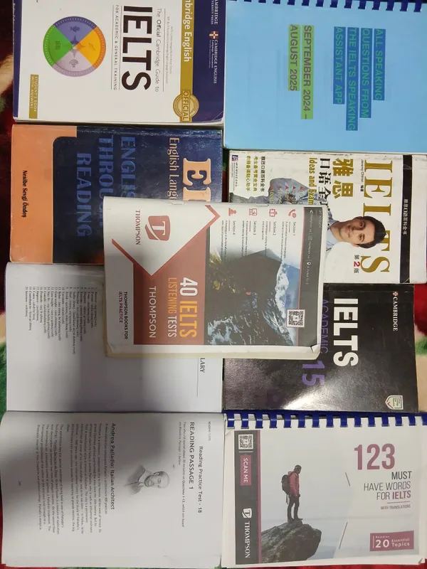 IELTS uchun kitoblar