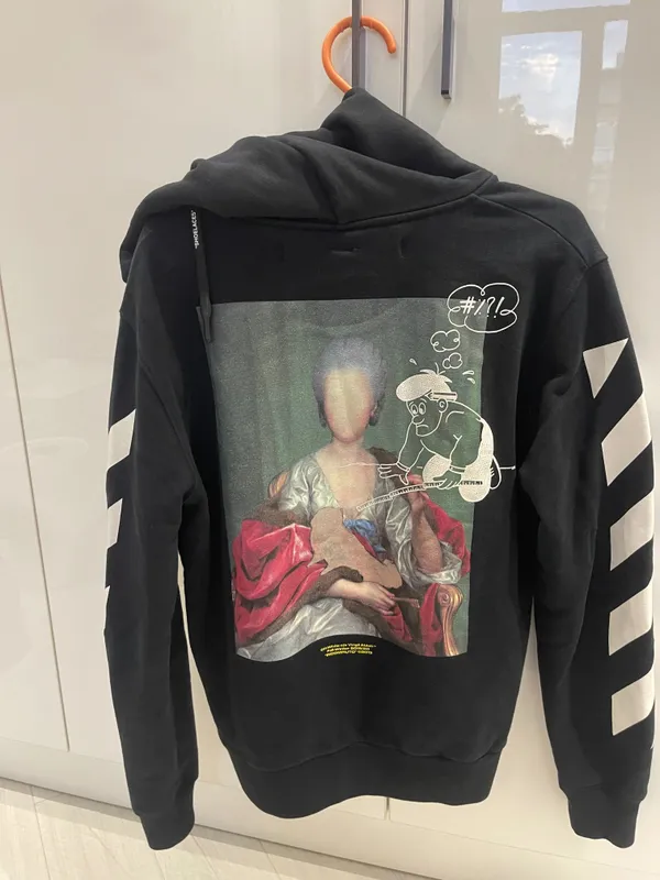 Off-White худи на молнии оригинал S/M 2