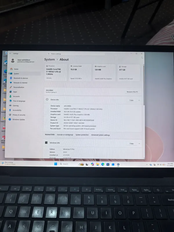 Surface laptop 3 — фото 2