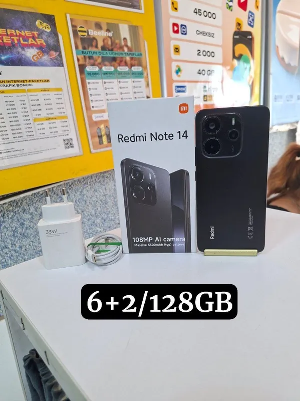 Redmi Note 14 6+2/128GB — фото 1
