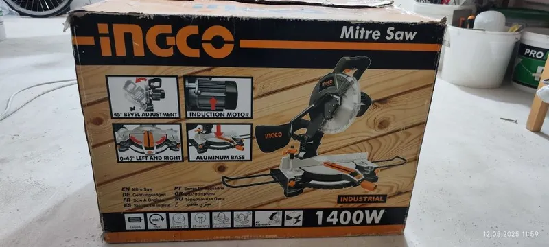 Торцовочная пила INGCO 1400w