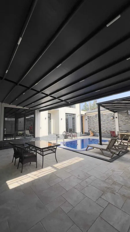 Моторизованная пергола Навес Навес Motorli pergola