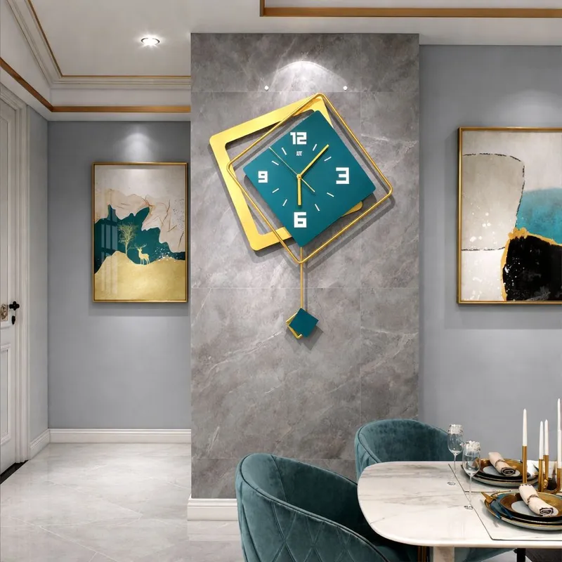 часы с маятником Modern Decor 40×53 см — фото 3