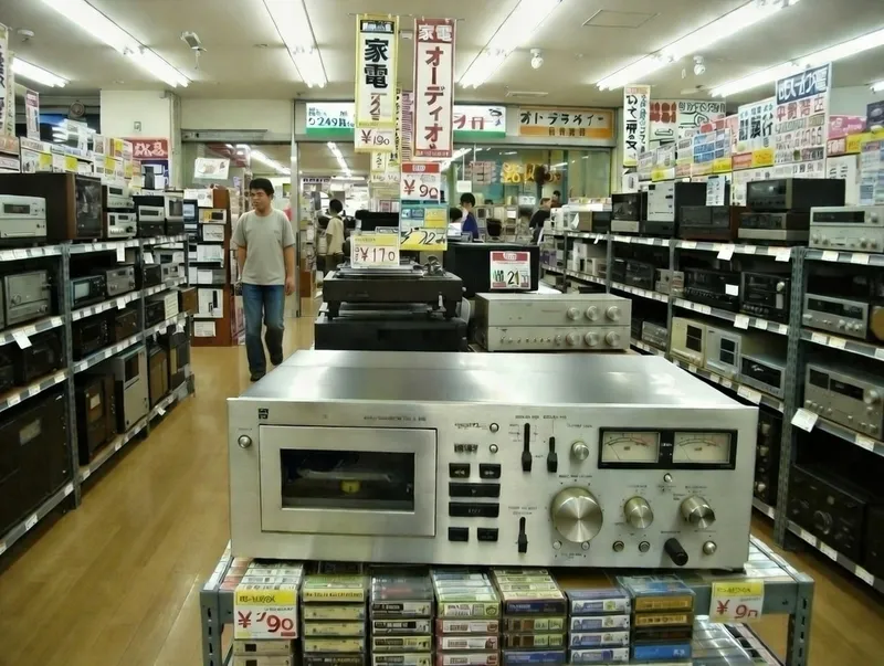 Technics RS-676 kasseta dekasi 1973-yil 3
