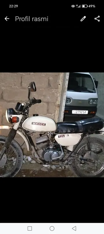 Minsk motosikl sotiladi qolgan malumot telda