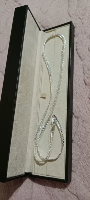 Серебряная цепочка 925. 60 см