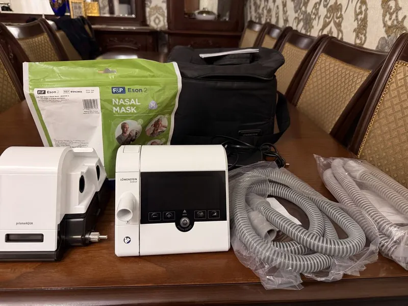 Продаётся новый CPAP аппарат Lowenstein Prisma SMART с увлажнителем — фото 4 Продаётся новый CPAP аппарат Lowenstein Prisma SMART с увлажнителем — фото 4