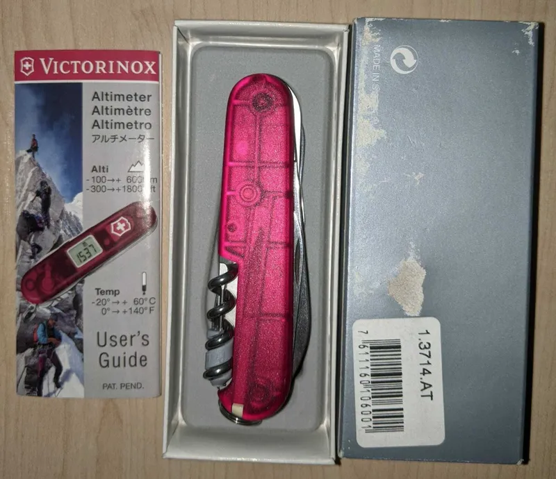 victorinox altimeter thermometer 1.3714 AT — фото 1