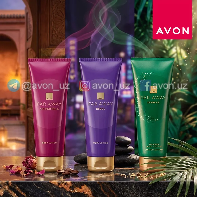 парфюмированные лосьоны от Avon парфюмированные лосьоны от Avon