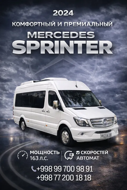 Транспортные услуги Mercedes Sprinter — фото 3 Транспортные услуги Mercedes Sprinter — фото 3