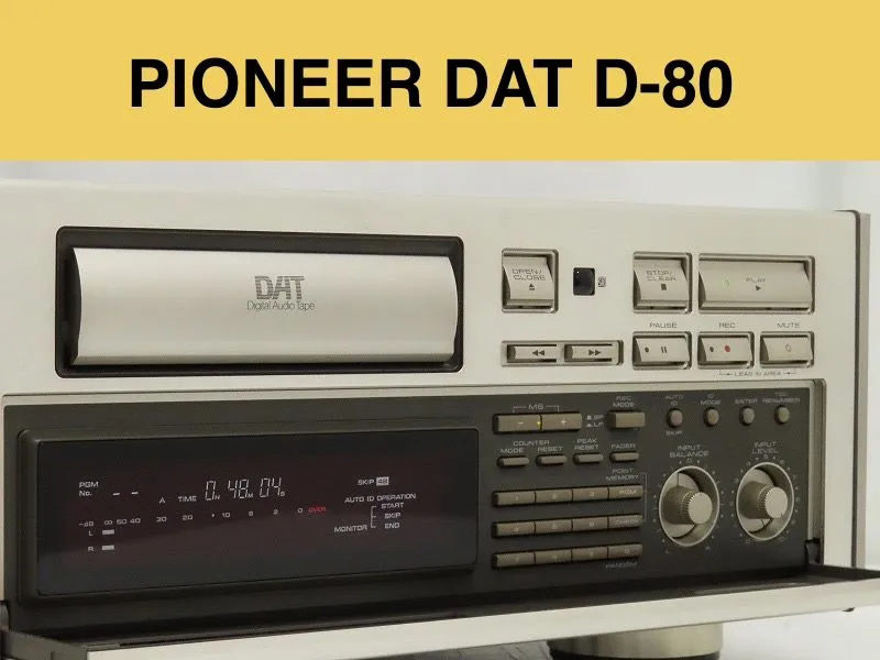 Pioneer DAT D-80