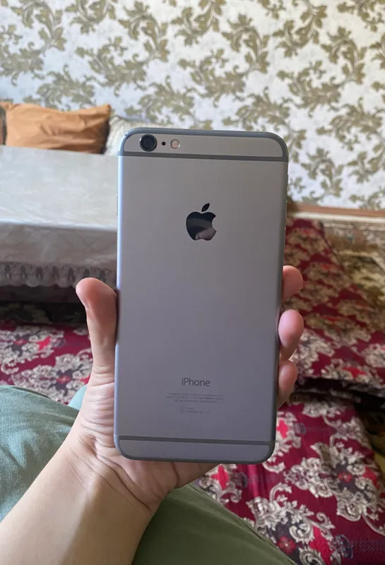 iphone 6 plus silver идеальный 8