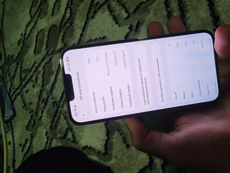 iPhone 13 Pro Max 256 LL/A 8