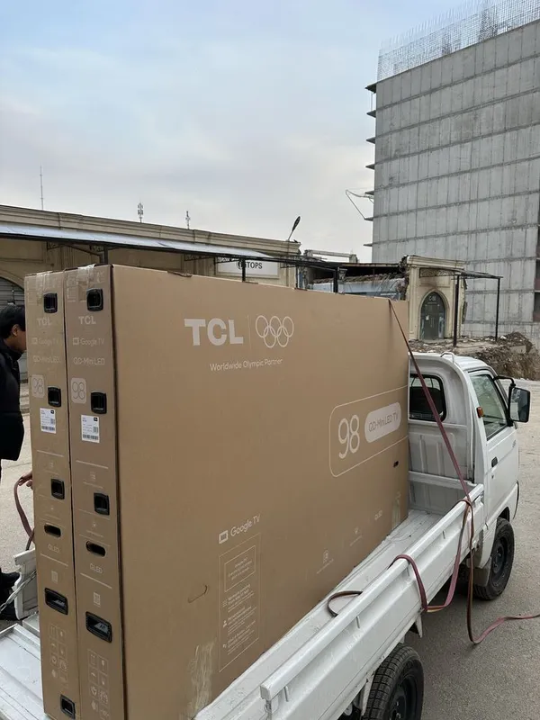 Телевизор TCL 98 дюймов, 4K QLED, Google TV, Miniled 144hz, Доставка — фото 6