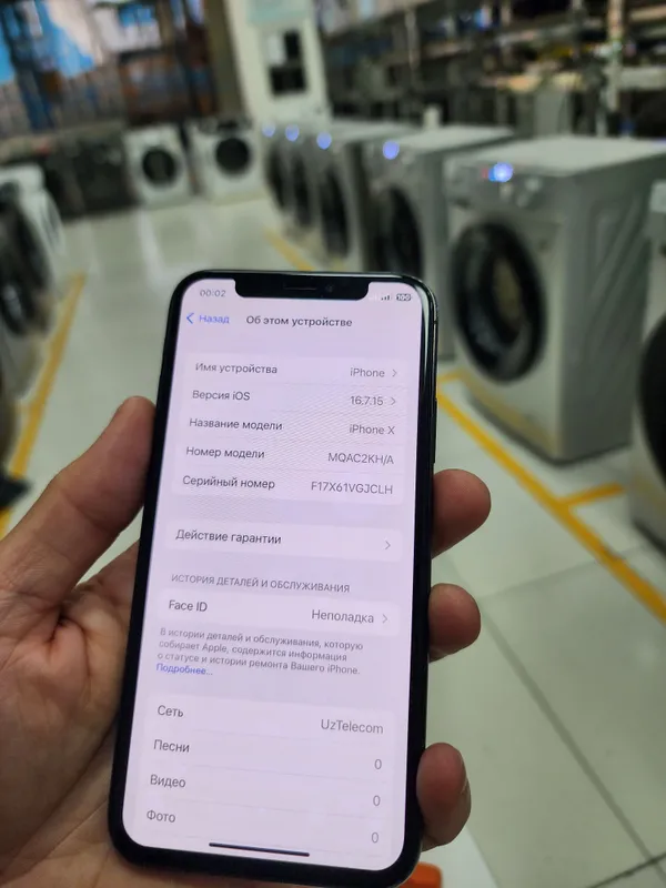 iphone X Black Srochna 64Gb — фото 2